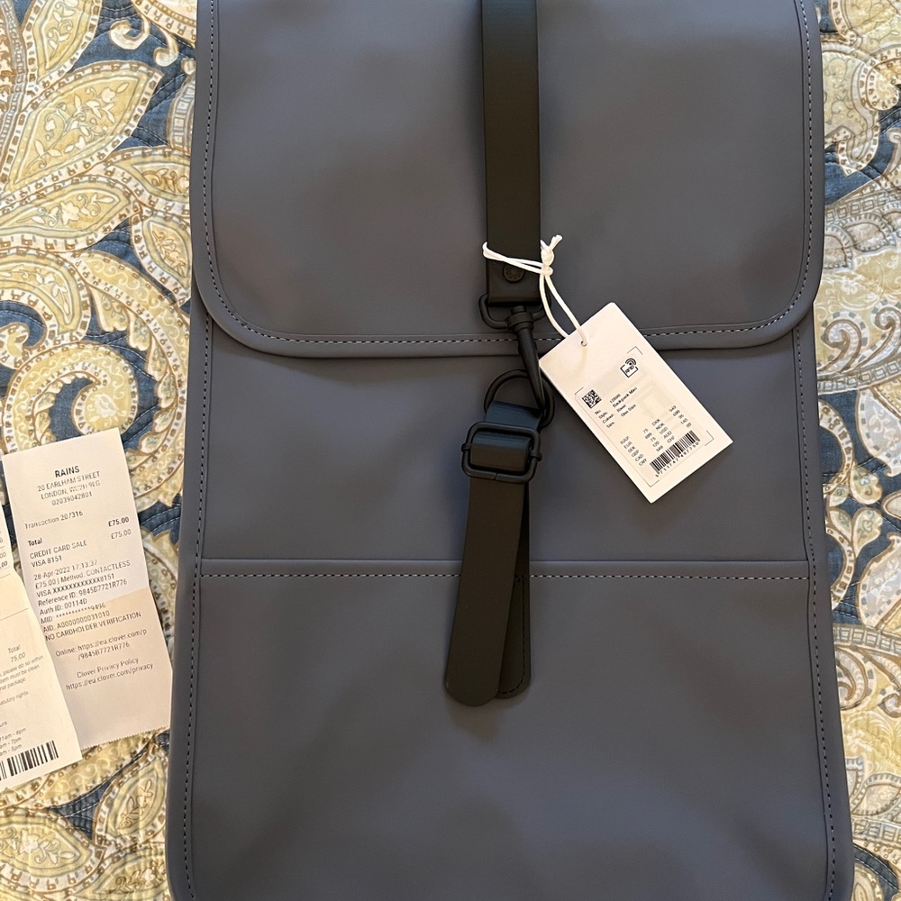 Brand New Rains Mini Backpack River